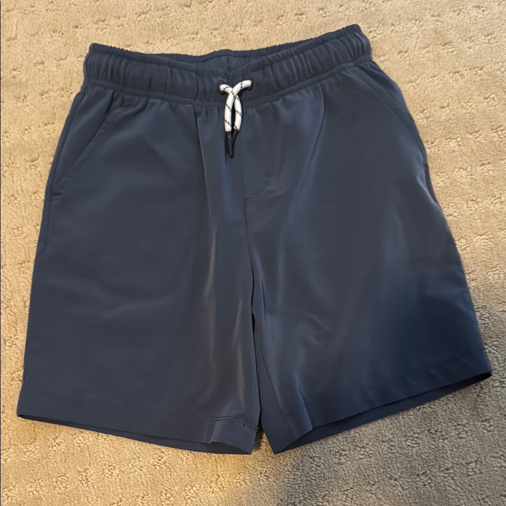 Vineyard Vines Blue Athletic Shorts with Elastic Waistband